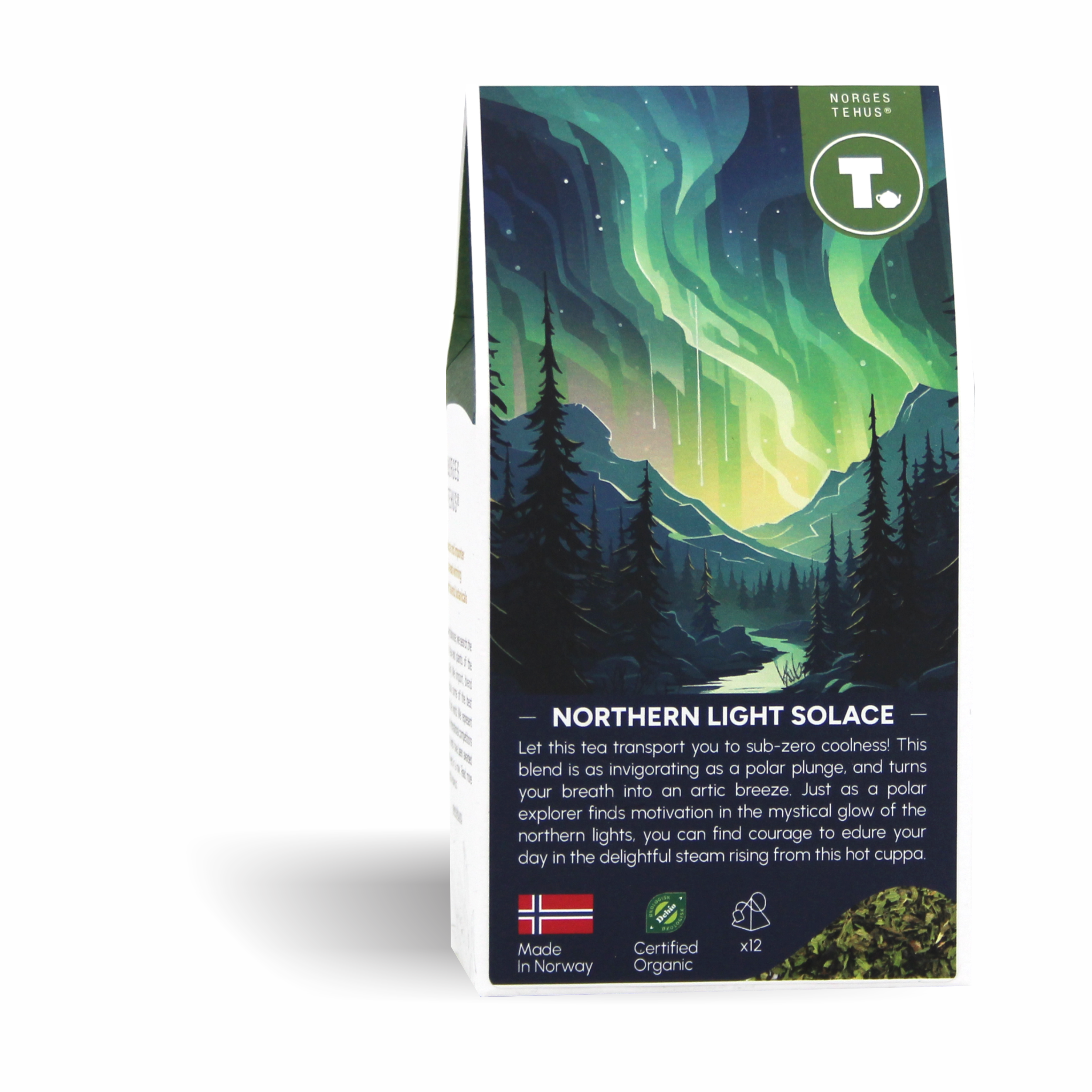 Northern light solace - Organic Tea bags - Norwegian heritage selection ...