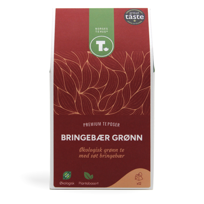 Bringebær grønn