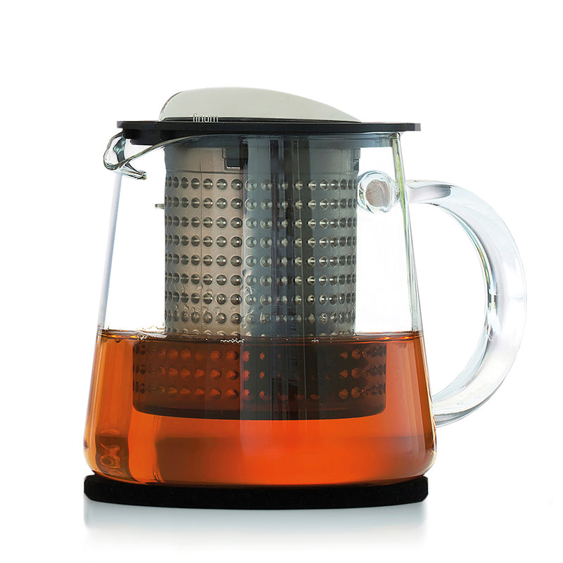 Glass jug with filter and brewing stop (400ml)