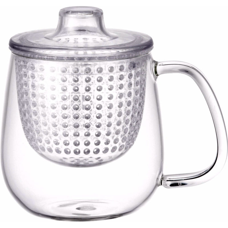 Kinto UNIMUG glass cup with filter, medium